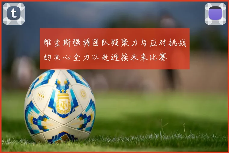 维金斯强调团队凝聚力与应对挑战的决心全力以赴迎接未来比赛